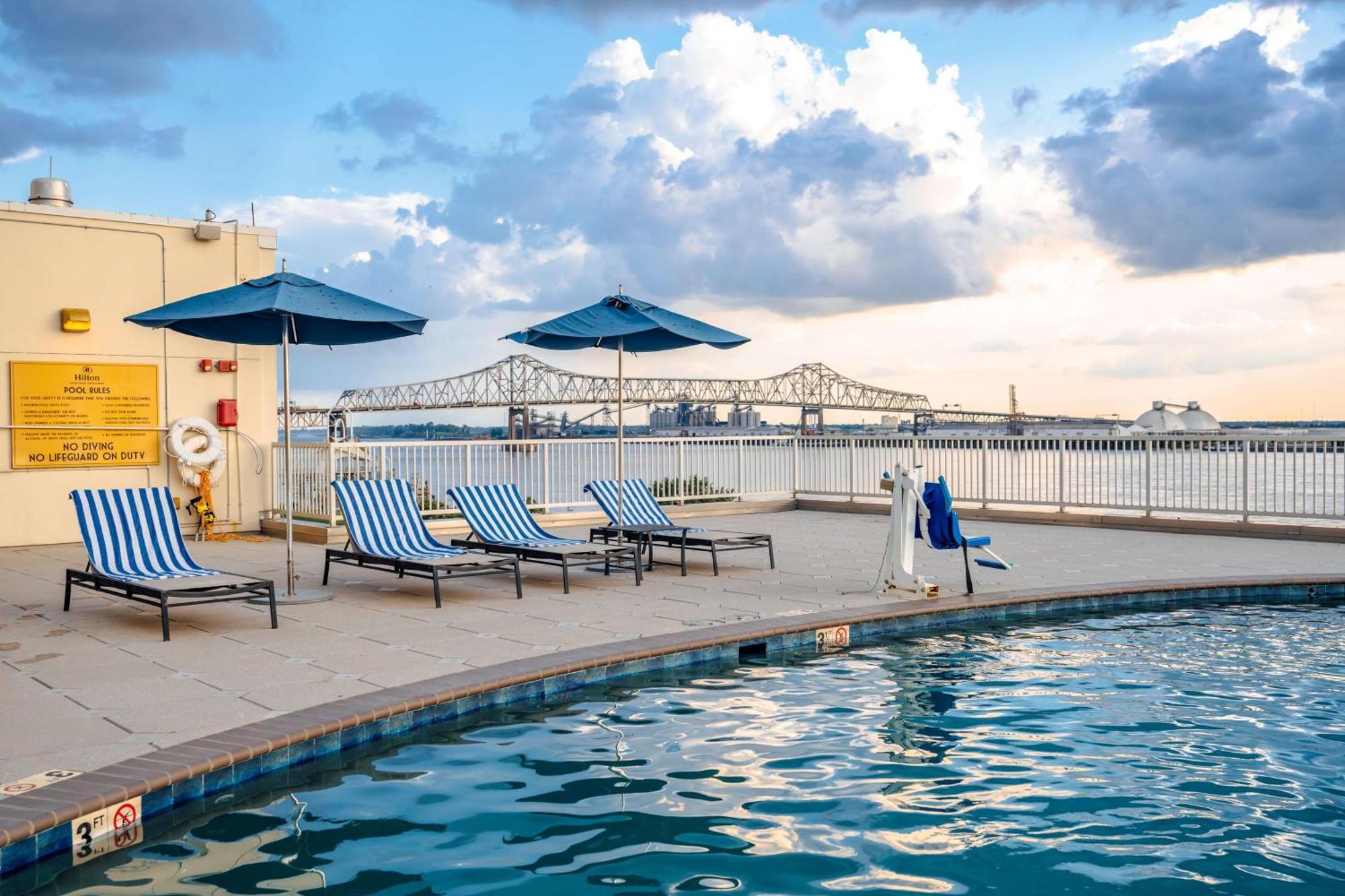 Hilton Baton Rouge Capitol Center Hotell Eksteriør bilde